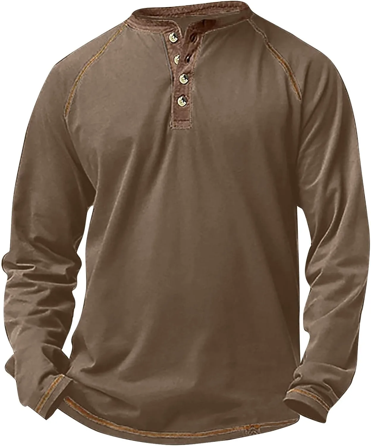 Футболка Ymosrh мужская Henley с длинным рукавом, M-2XL
Футболка Ymosrh мужская Henley с длинным рукавом, M-2XL