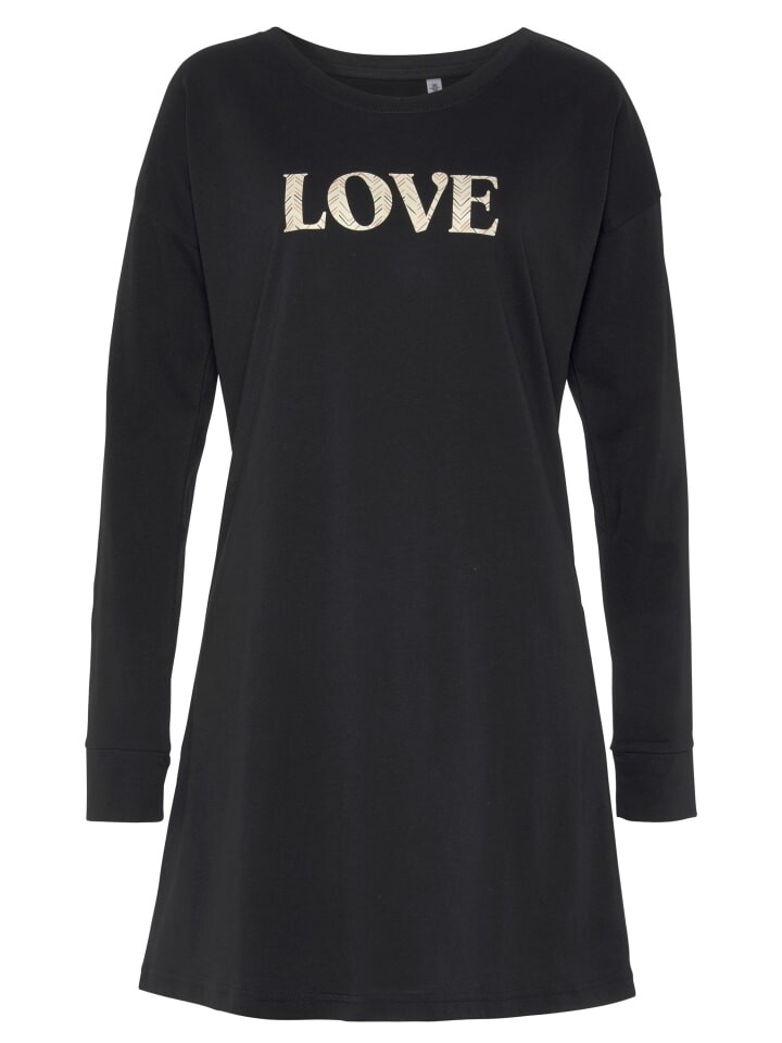 Ночная рубашка VIVANCE DREAMS, черный
Ночная рубашка VIVANCE DREAMS, черный