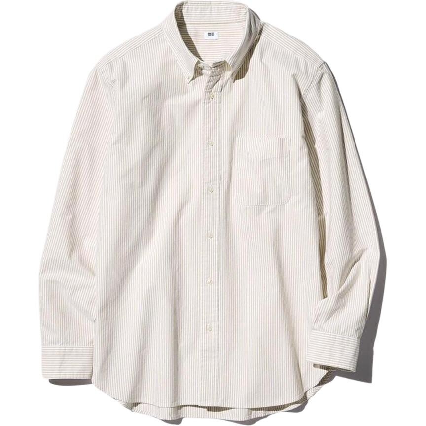 Рубашка мужская темно-бежевая Uniqlo, темно-бежевый
Рубашка мужская темно-бежевая Uniqlo, темно-бежевый