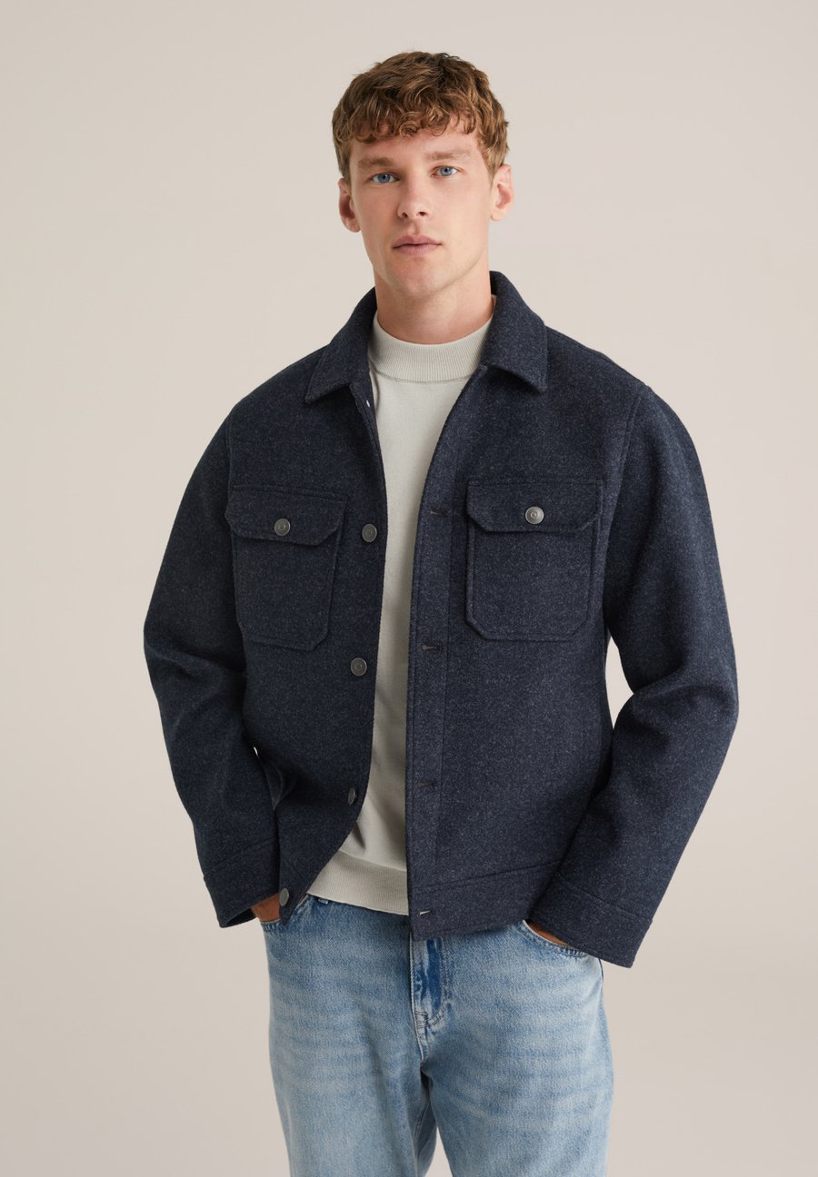 Куртка WE Fashion Light jacket, Navy Blue/Mottled Blue
Куртка WE Fashion Light jacket, Navy Blue/Mottled Blue