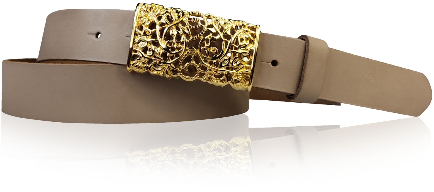 Кожаный ремень FRONHOFER, серо коричневый
Кожаный ремень FRONHOFER, серо коричневый