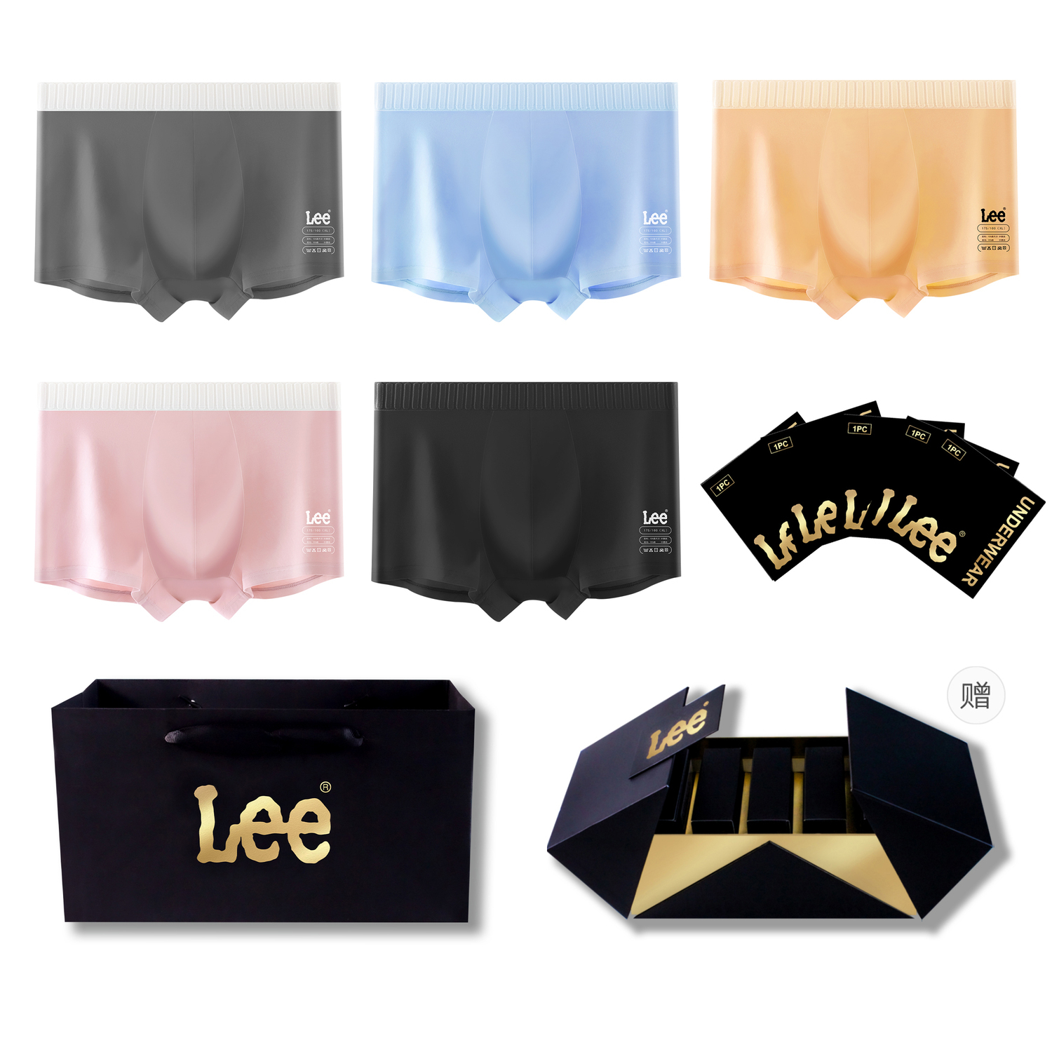 Мужские трусы бокс 5 штук Lee, темно-синий
Мужские трусы бокс 5 штук Lee, темно-синий