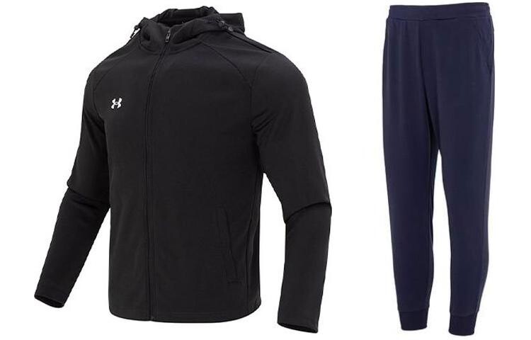 Мужская повседневная спортивная одежда Under Armour, цвет Black and Dark Blue
Мужская повседневная спортивная одежда Under Armour, цвет Black and Dark Blue