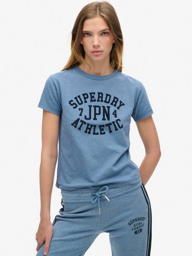 Графическая футболка Athletic Essentials облегающего кроя Superdry, Wedgewood Blue Slub
Графическая футболка Athletic Essentials облегающего кроя Superdry, Wedgewood Blue Slub