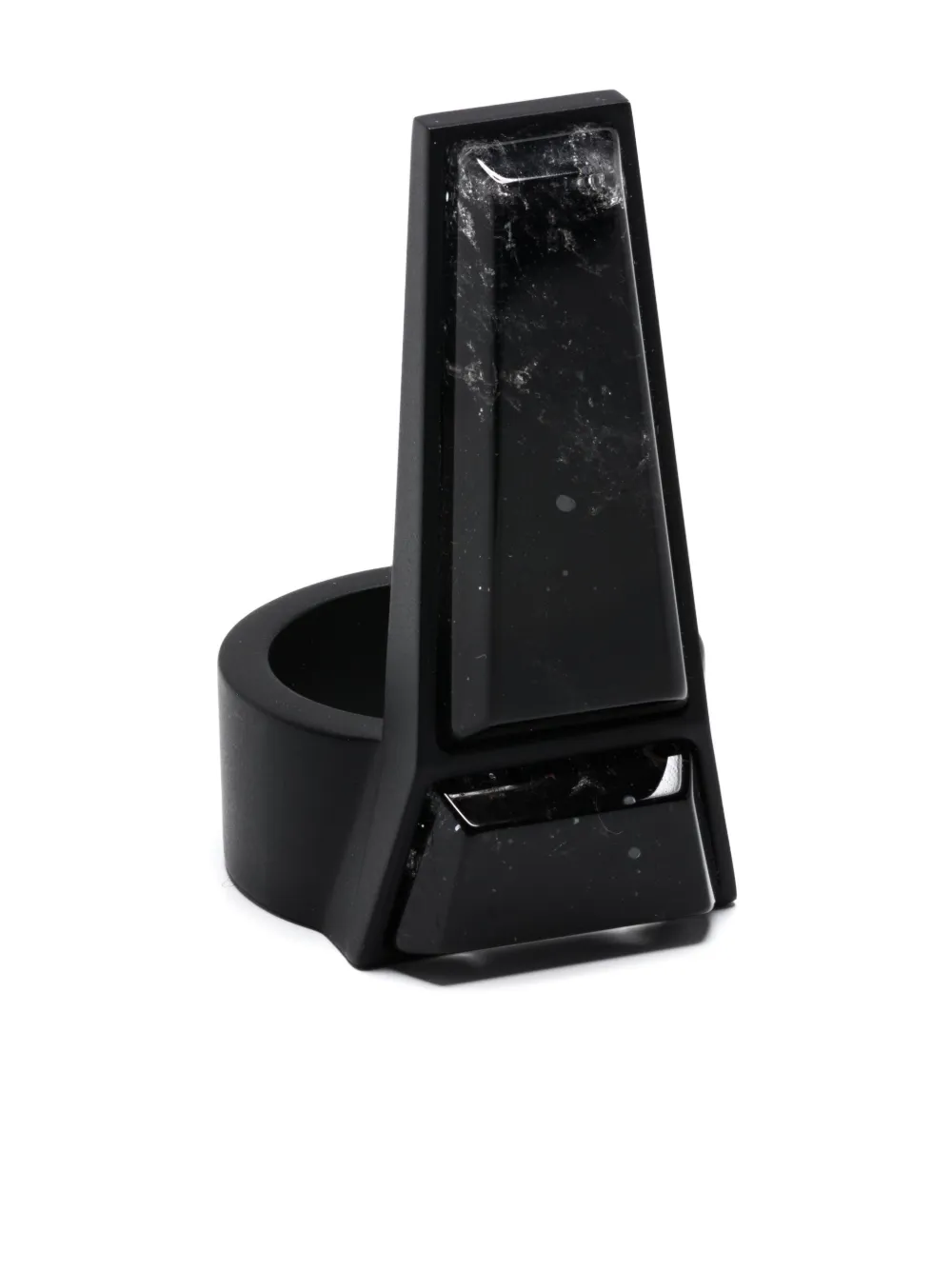 Кольцо с кристаллами Rick Owens, черный
Кольцо с кристаллами Rick Owens, черный