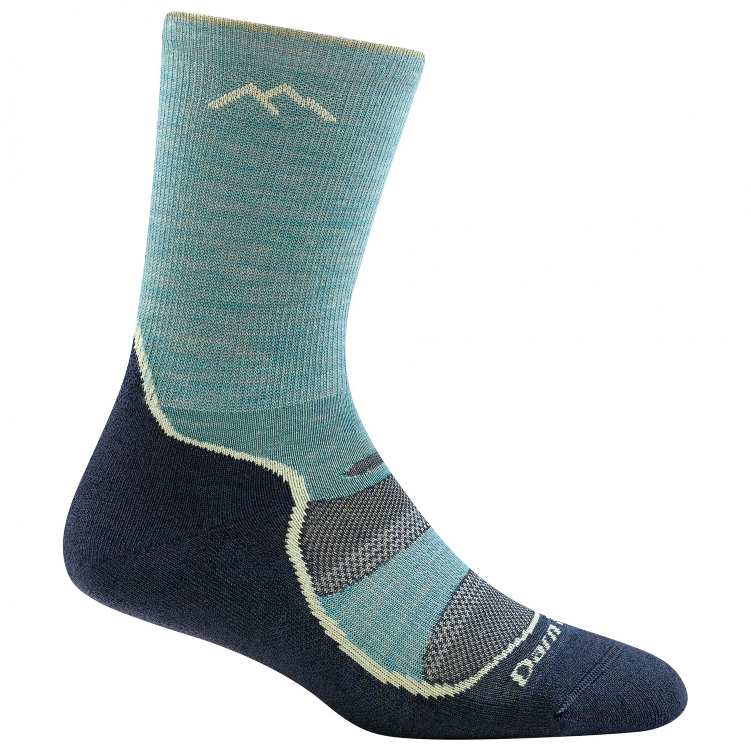 Походные носки Darn Tough Women's Light Hiker Micro Crew Light with Cushion, цвет Aqua
Походные носки Darn Tough Women's Light Hiker Micro Crew Light with Cushion, цвет Aqua