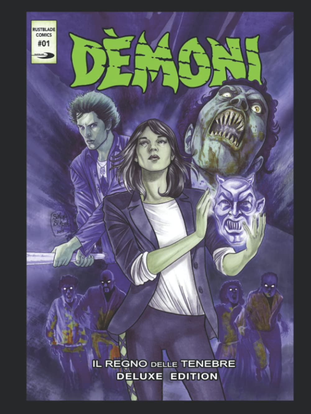 DEMONI - IL REGNO DELLE TENEBRE - FUMETTO - DELUXE EDITION - COPERTINA RIGIDA - 77 Pagine - 100 COPIE: COMIC + DEMONI "IL FILM" con FOTO, LOCANDINE, ARTWORKS (Italian Edition) (Independently published)
DEMONI - IL REGNO DELLE TENEBRE - FUMETTO - DELUXE EDITION - COPERTINA RIGIDA - 77 Pagine - 100 COPIE: COMIC + DEMONI "IL FILM" con FOTO, LOCANDINE, ARTWORKS (Italian Edition) (Independently published)