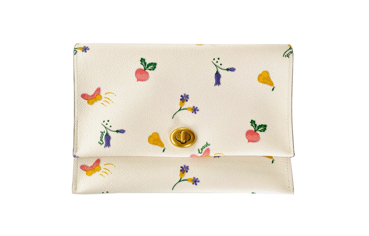 Кошелек из кожи с мешочком женский белый COACH
Кошелек из кожи с мешочком женский белый COACH