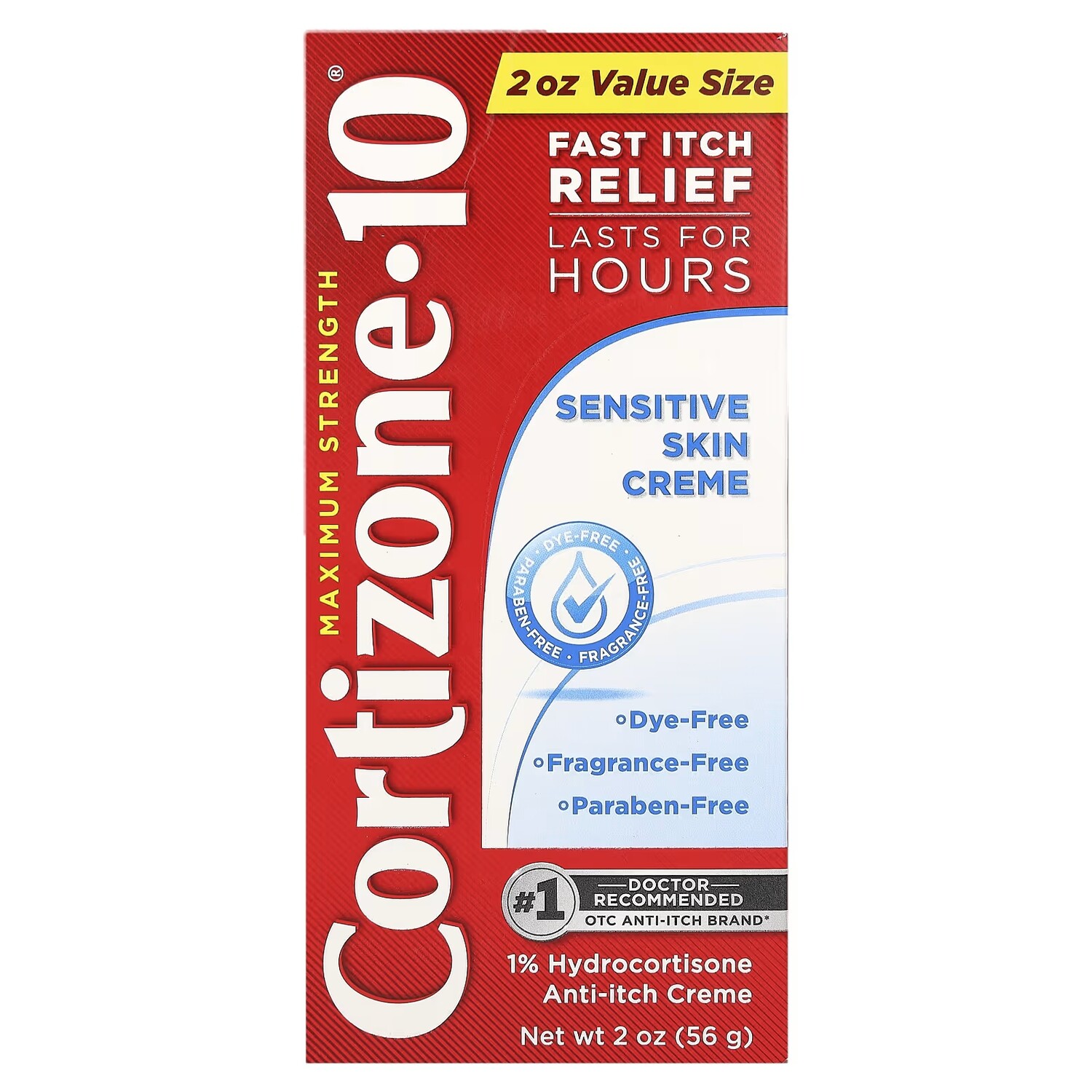 Крем Cortizone 10 Maximum Strength для чувствительной кожи, 56 г
Крем Cortizone 10 Maximum Strength для чувствительной кожи, 56 г