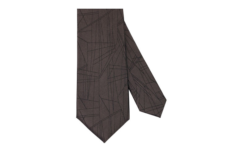 Masido Мужской галстук MUSTKOO, Темно-серый МТС-8047 
Masido Мужской галстук MUSTKOO, Темно-серый МТС-8047