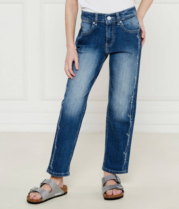 Джинсы Straight fit Guess, синий 
Джинсы Straight fit Guess, синий