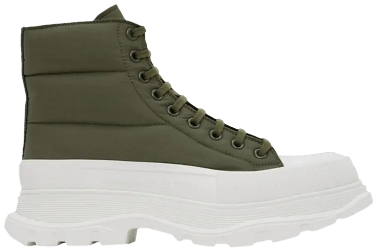 Ботинки Alexander McQueen Tread Slick Boot 'Khaki Nylon', зеленый
Ботинки Alexander McQueen Tread Slick Boot 'Khaki Nylon', зеленый