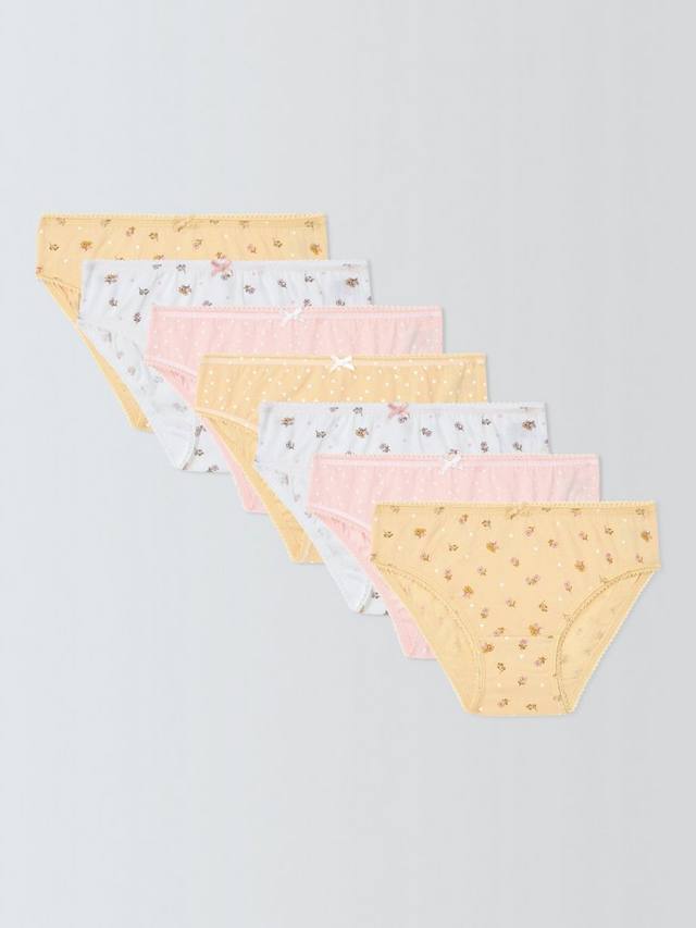 Детские трусики с цветочным принтом John Lewis, Pack of 7, Multi
Детские трусики с цветочным принтом John Lewis, Pack of 7, Multi