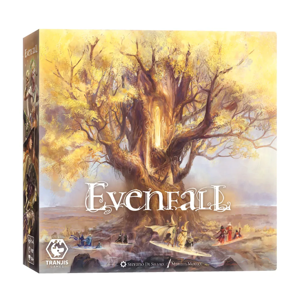 Настольная игра Evenfall от Tranjis Games, желтый
Настольная игра Evenfall от Tranjis Games, желтый