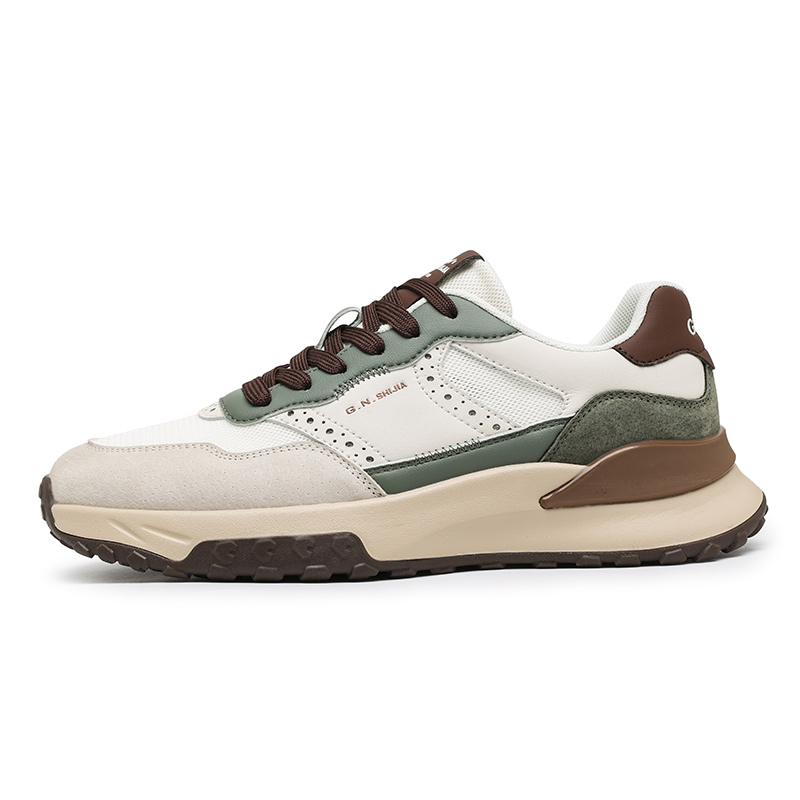 G.N.SHIJIA Дышащие легкие мужские кэжуал лоу-топсы бежево-зеленые, цвет Beige Green 
G.N.SHIJIA Дышащие легкие мужские кэжуал лоу-топсы бежево-зеленые, цвет Beige Green