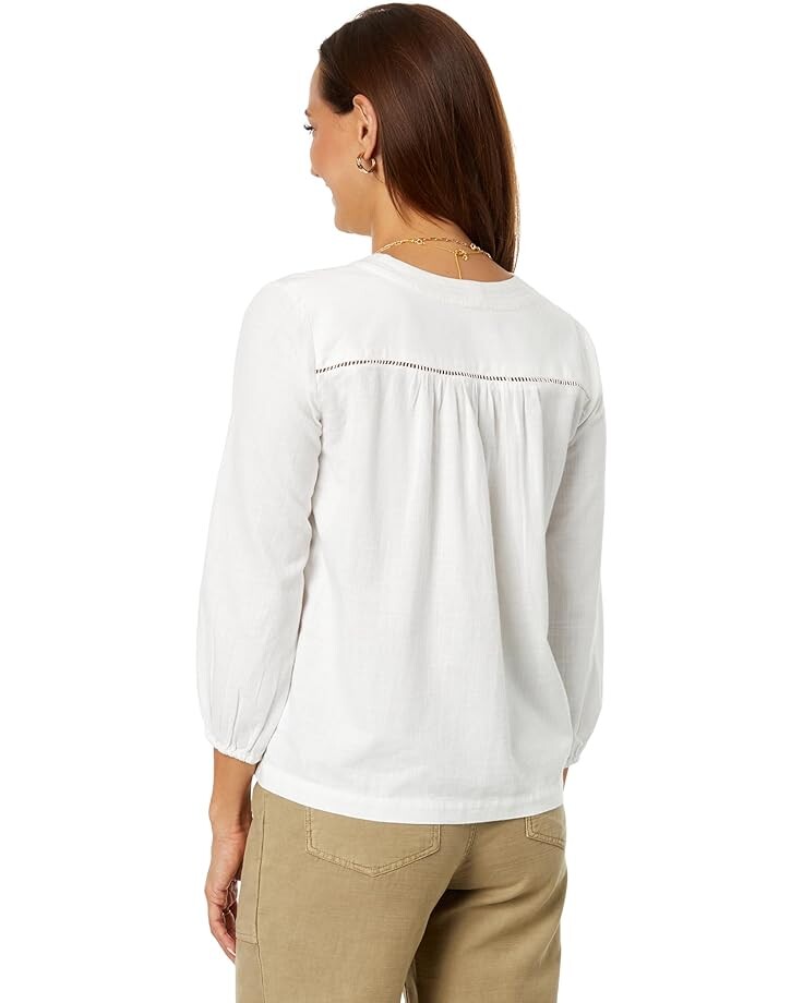 Блуза Lucky Brand Lace-Up Peasant Blouse, цвет Cloud Dancer
Блуза Lucky Brand Lace-Up Peasant Blouse, цвет Cloud Dancer