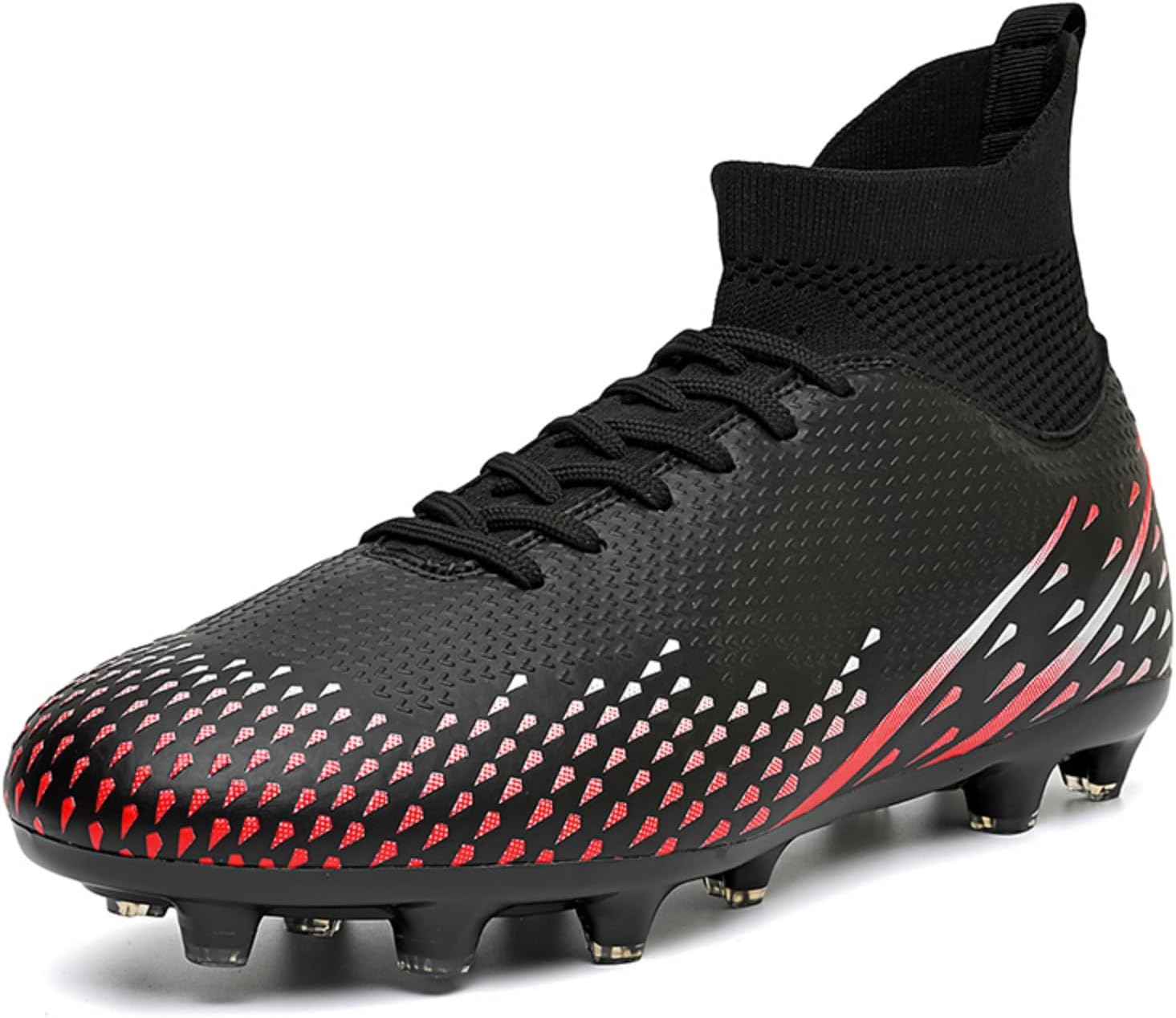 Мужские высокие дышащие футбольные кроссовки для игры в зале и на улице, легкие, стойкие к ударам бутсы для тренировок, профессиональные бутсы для искусственного покрытия FG, спортивная обувь для футбола Netehadi, черный
Мужские высокие дышащие футбольные кроссовки для игры в зале и на улице, легкие, стойкие к ударам бутсы для тренировок, профессиональные бутсы для искусственного покрытия FG, спортивная обувь для футбола Netehadi, черный