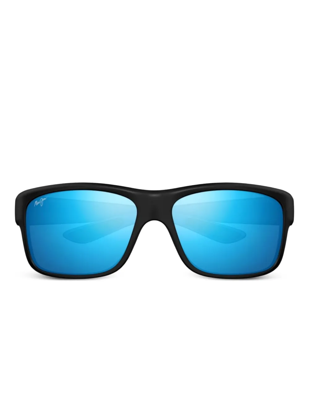 Солнцезащитные очки в прямоугольной оправе Maui Jim, черный 
Солнцезащитные очки в прямоугольной оправе Maui Jim, черный