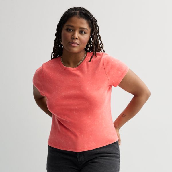 Футболка Juniors plus size slim fit для малышей So, цвет island melon
Футболка Juniors plus size slim fit для малышей So, цвет island melon