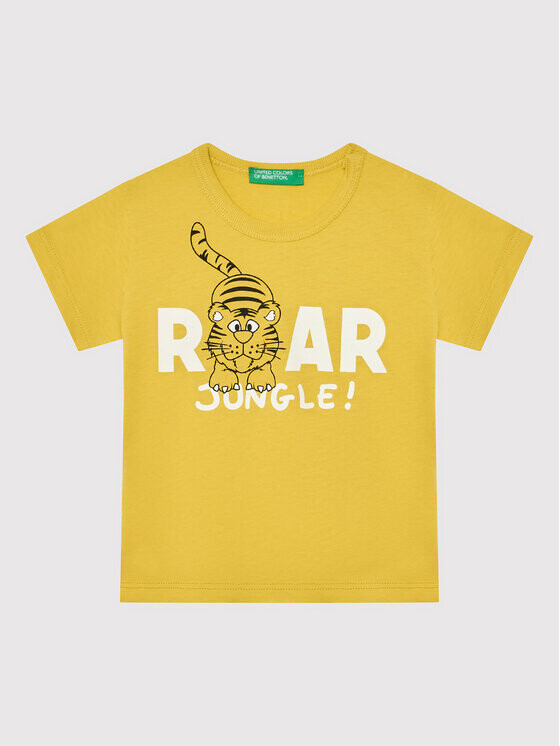 Футболка стандартного кроя United Colors Of Benetton, желтый
Футболка стандартного кроя United Colors Of Benetton, желтый