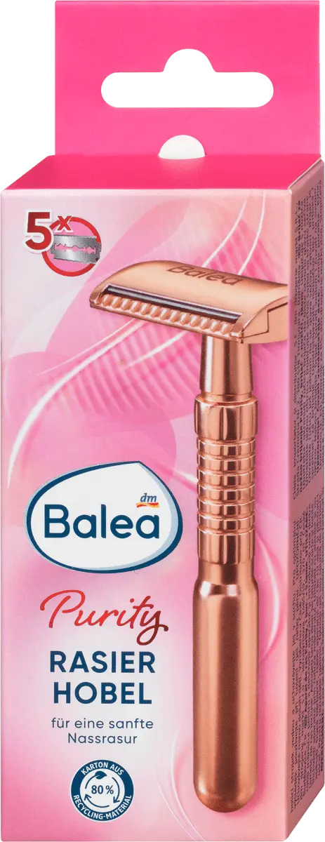 Безопасная бритва Purity 1 шт. Balea
Безопасная бритва Purity 1 шт. Balea