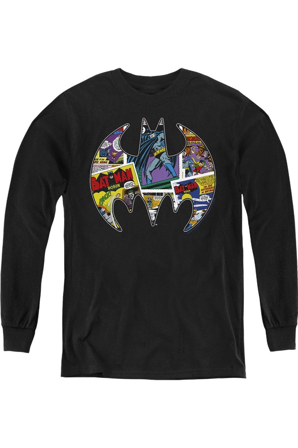 Толстовка с длинным рукавом Batman Comic Bat Youth Gildan, черный
Толстовка с длинным рукавом Batman Comic Bat Youth Gildan, черный