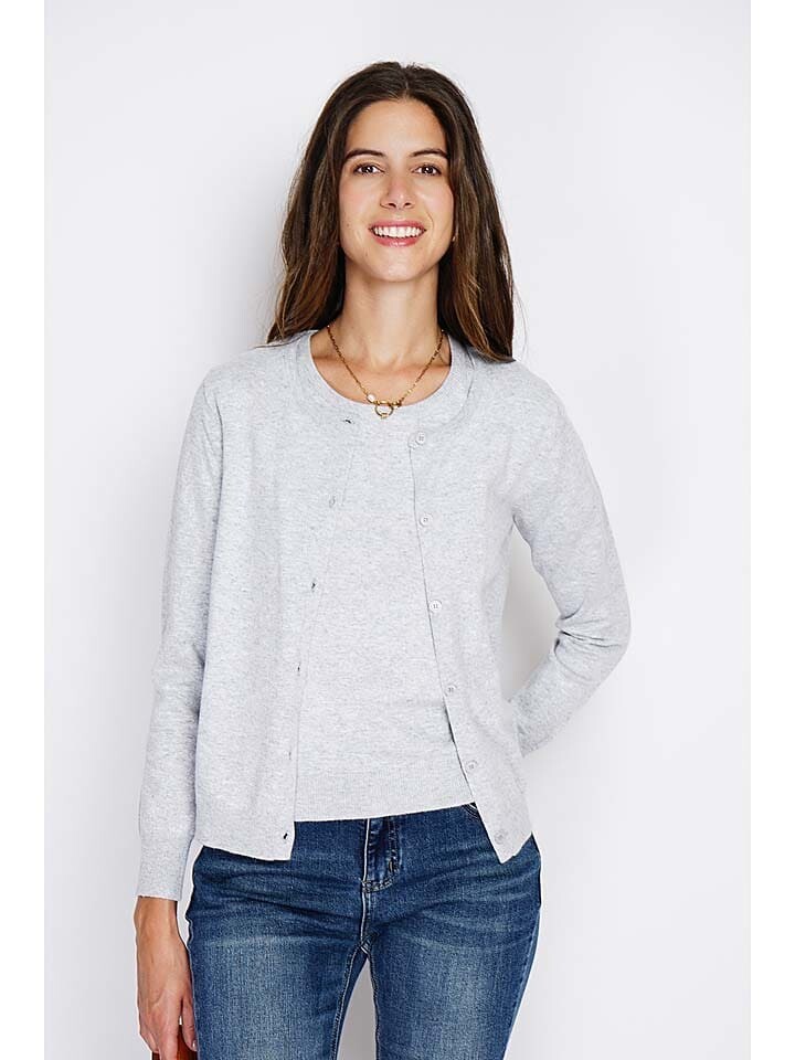 Кардиган William de Faye Twinset, светло-серый
Кардиган William de Faye Twinset, светло-серый