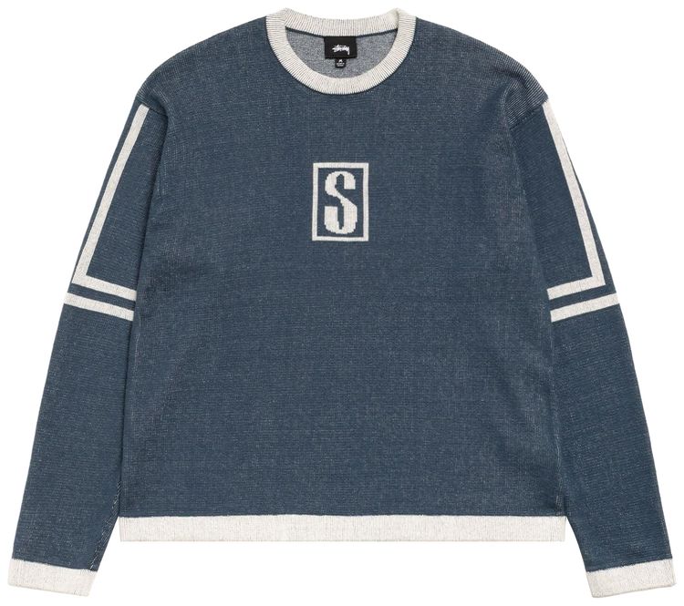 Свитер Stussy Alpine, синий
Свитер Stussy Alpine, синий