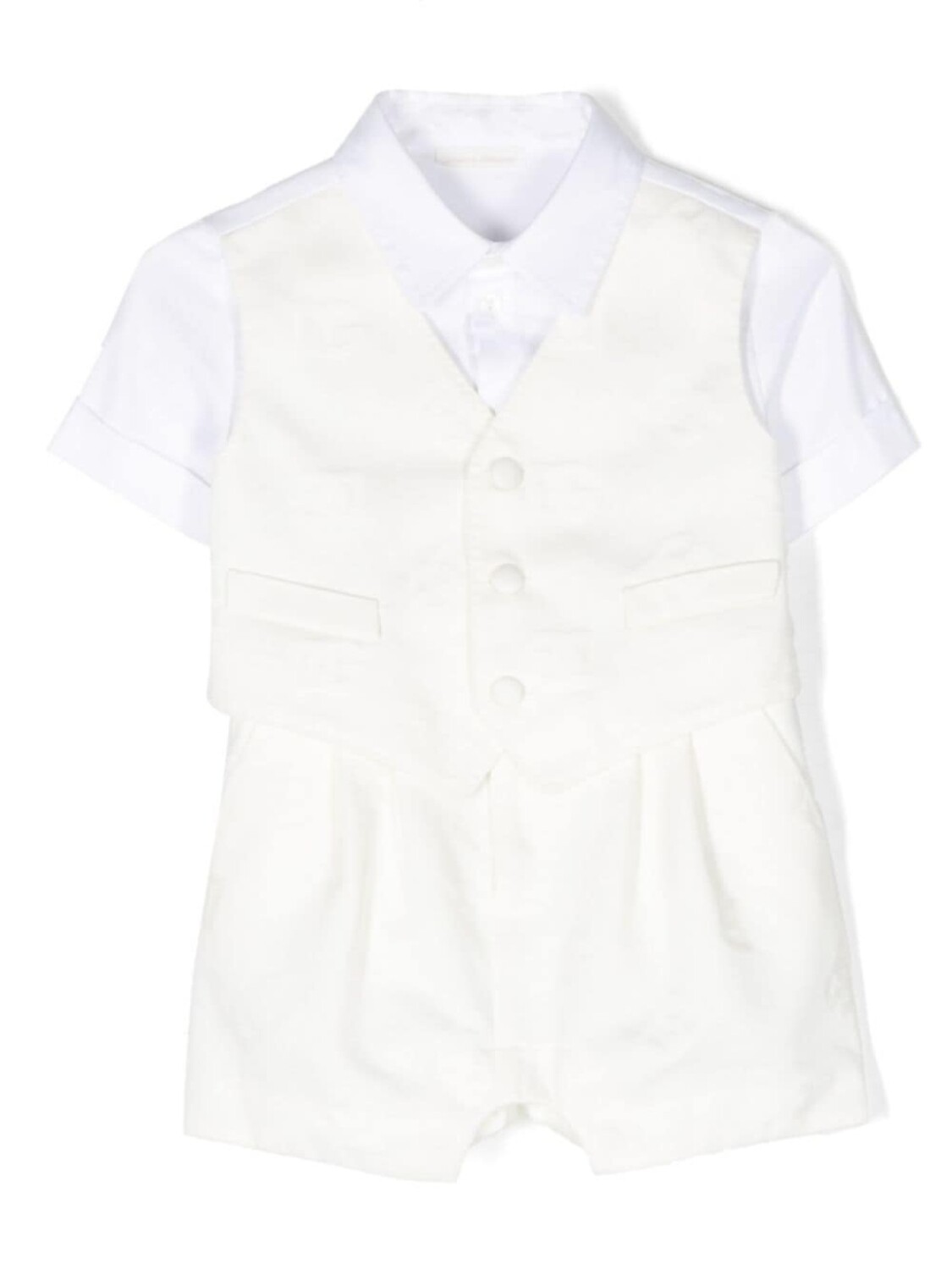 Dolce & Gabbana многослойный ромпер, нейтральный цвет
Dolce & Gabbana многослойный ромпер, нейтральный цвет