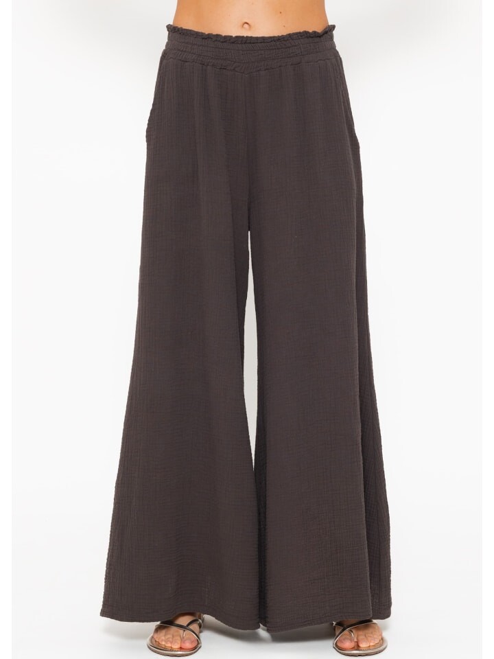 Тканевые брюки SASSYCLASSY, коричневый
Тканевые брюки SASSYCLASSY, коричневый