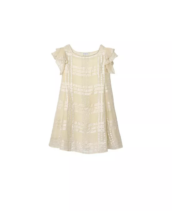 Шелковое платье для девочек в клетку с металлическим блеском - для малышек и для девочек постарше Burberry, коричневый
Шелковое платье для девочек в клетку с металлическим блеском - для малышек и для девочек постарше Burberry, коричневый