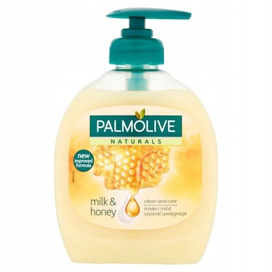 Жидкое мыло Palmolive Молоко и мед 300 мл
Жидкое мыло Palmolive Молоко и мед 300 мл