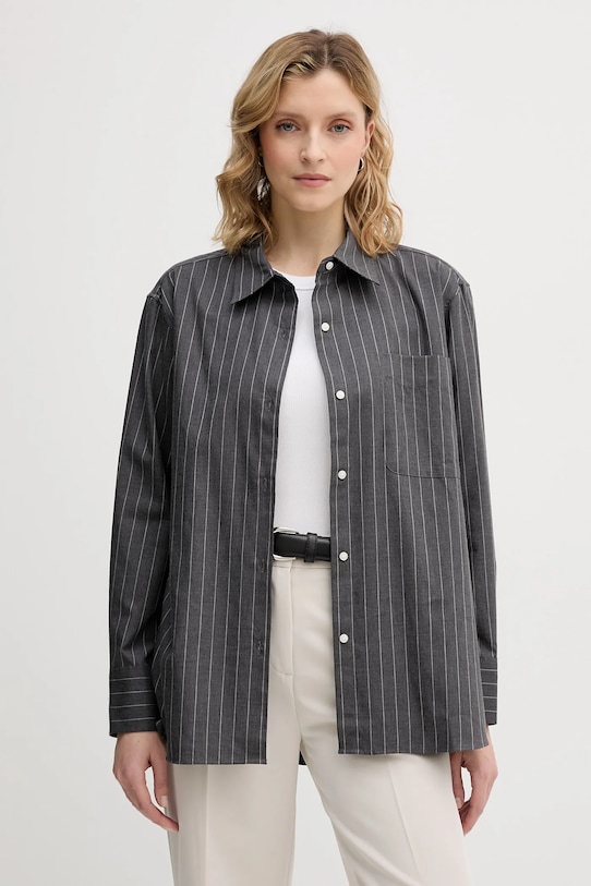 Хлопковая рубашка Tommy Hilfiger, серый
Хлопковая рубашка Tommy Hilfiger, серый