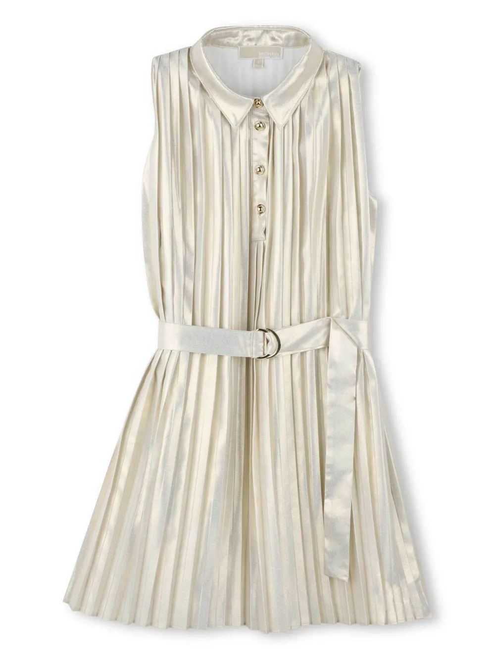 Плиссированное платье с поясом Michael Kors Kids, золотой
Плиссированное платье с поясом Michael Kors Kids, золотой