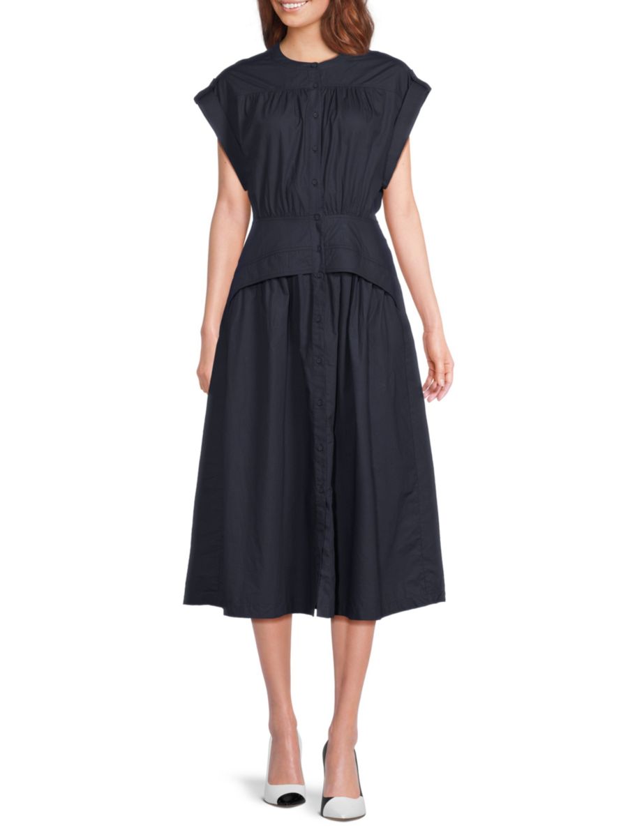 Платье миди на пуговицах Area Stars, темно-синий
Платье миди на пуговицах Area Stars, темно-синий