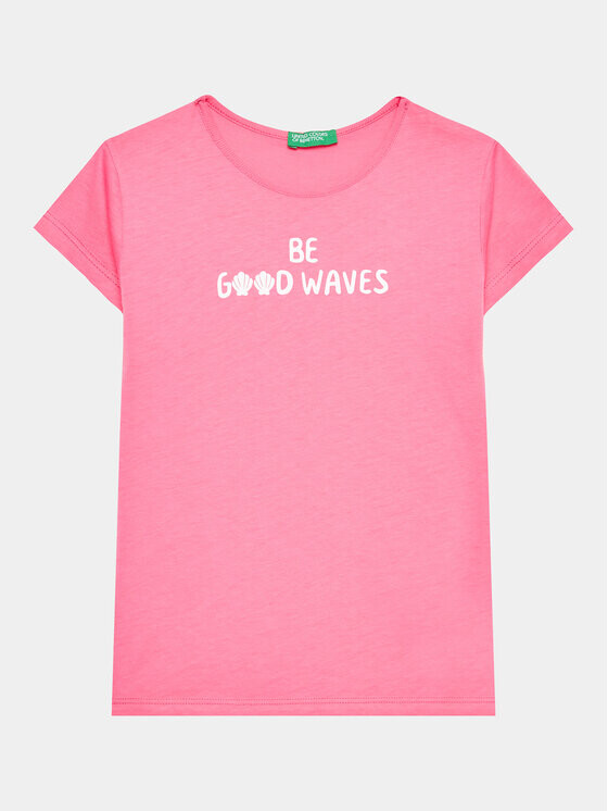 Футболка стандартного кроя United Colors Of Benetton, розовый
Футболка стандартного кроя United Colors Of Benetton, розовый