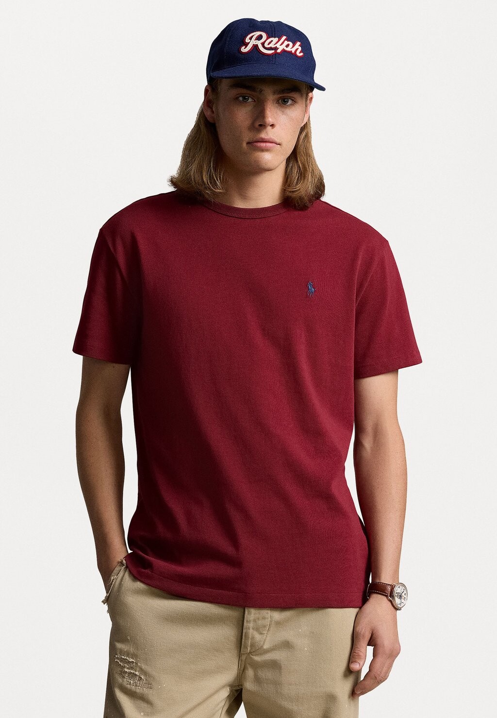 Простая футболка CLASSIC FIT HEAVYWEIGHT JERSEY T-SHIRT Ralph Lauren, темно-красный
Простая футболка CLASSIC FIT HEAVYWEIGHT JERSEY T-SHIRT Ralph Lauren, темно-красный