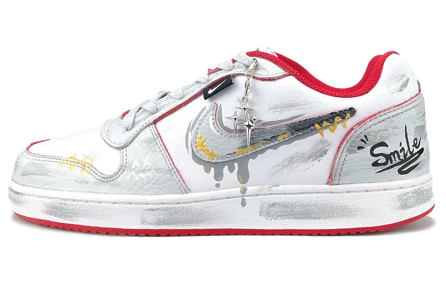 Nike Износостойкие низкие кроссовки для скейтбординга EBERNON, мужские, серо-белые
Nike Износостойкие низкие кроссовки для скейтбординга EBERNON, мужские, серо-белые
