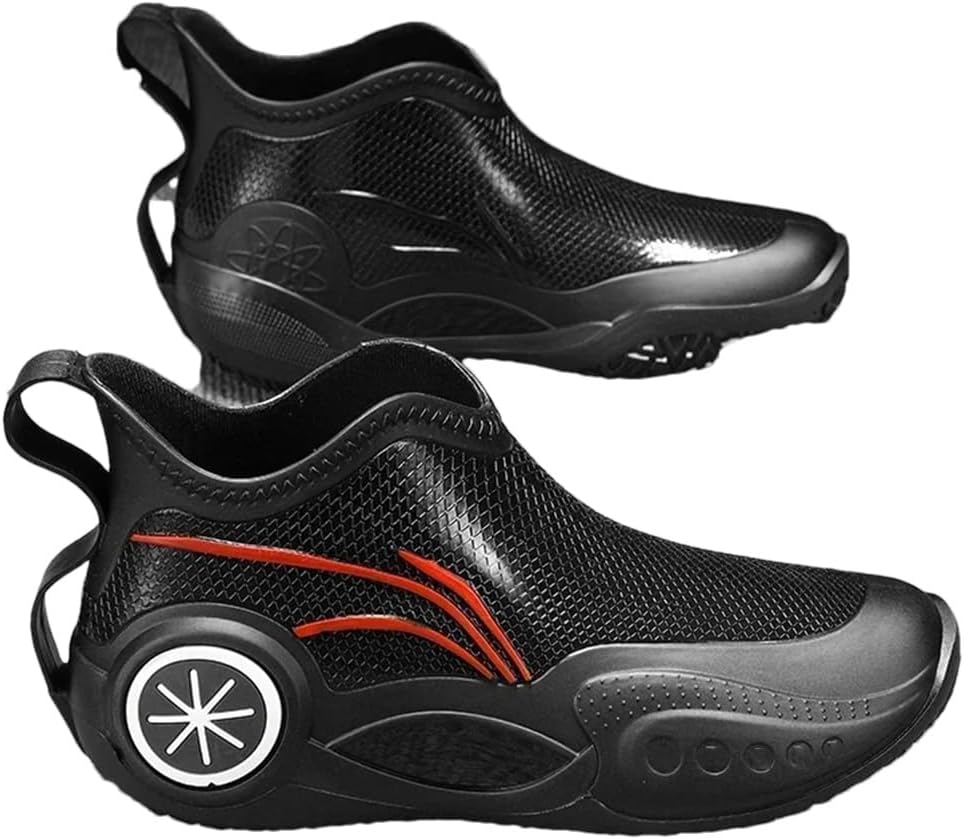 Мужские и женские модные резиновые сапоги, дождевые сапоги, противоскользящие сапоги для улицы, противоскользящие рыболовные ботинки Wjnvfioo, черный
Мужские и женские модные резиновые сапоги, дождевые сапоги, противоскользящие сапоги для улицы, противоскользящие рыболовные ботинки Wjnvfioo, черный