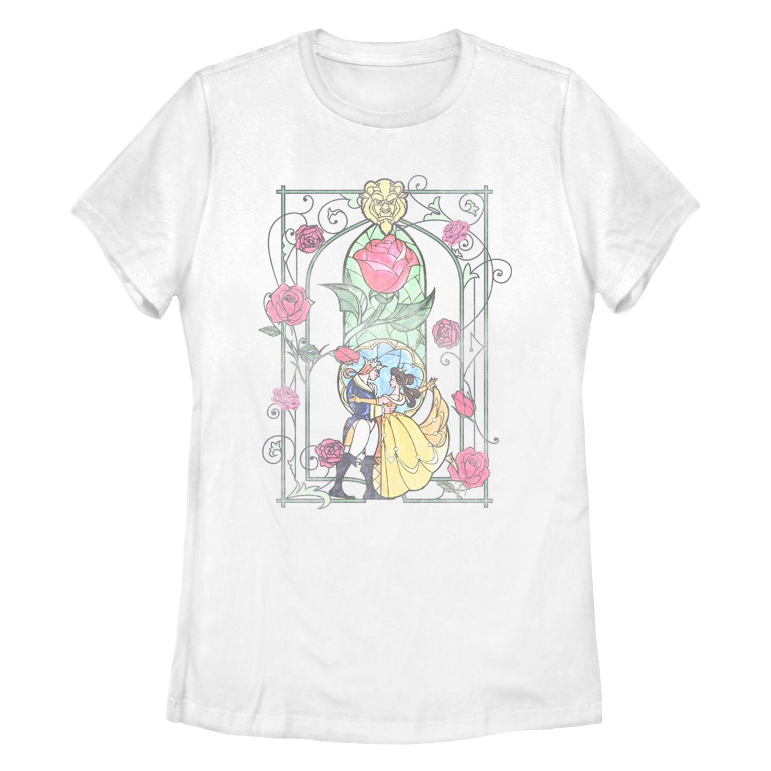 Детская футболка Disney's Beauty and the Beast с витражным рисунком Licensed Character
Детская футболка Disney's Beauty and the Beast с витражным рисунком Licensed Character