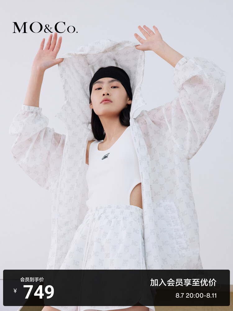 Пальто спортивное Moco Moanke с капюшоном, белый
Пальто спортивное Moco Moanke с капюшоном, белый