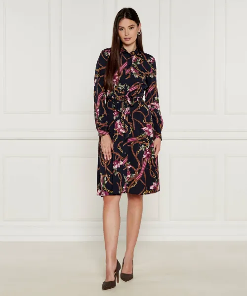 Платье с полиэстеровым поясом Lauren Ralph Lauren, синий
Платье с полиэстеровым поясом Lauren Ralph Lauren, синий