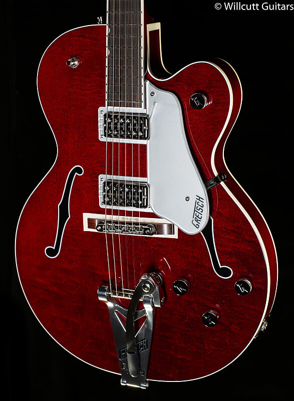 Электрогитара Gretsch G6119T-ET Players Edition Tennessee Rose Hollow Body Single-Cut Bigsby Dark Cherry Stain
Электрогитара Gretsch G6119T-ET Players Edition Tennessee Rose Hollow Body Single-Cut Bigsby Dark Cherry Stain