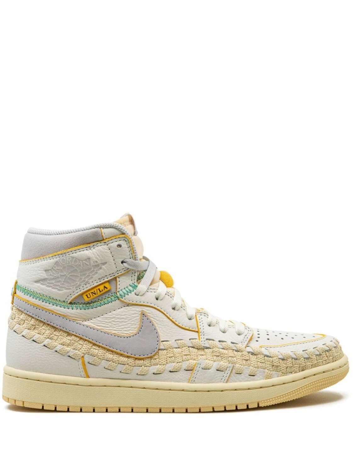 Кроссовки Air 1 High OG Woven из коллаборации с Union Jordan, бежевый
Кроссовки Air 1 High OG Woven из коллаборации с Union Jordan, бежевый