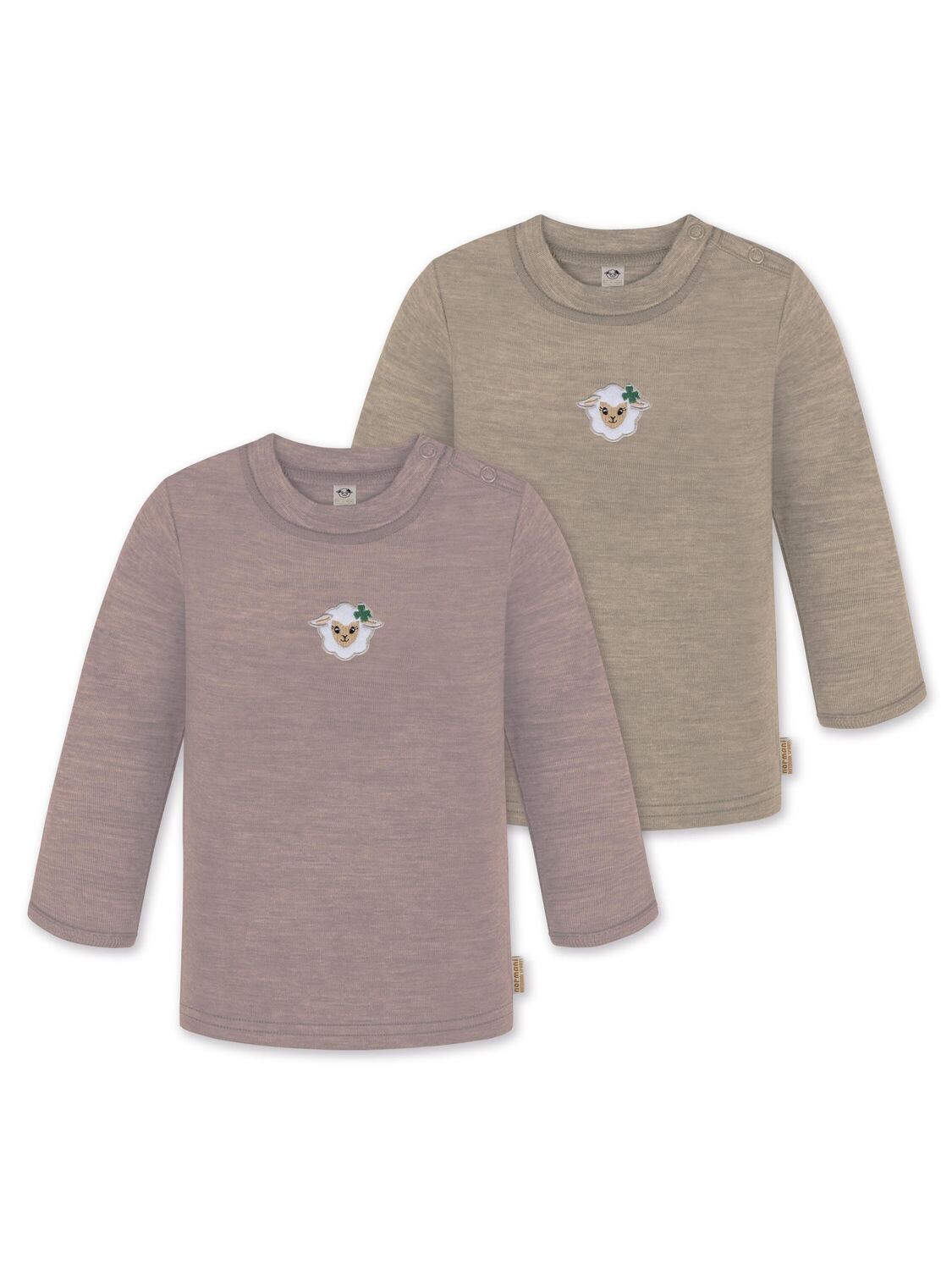 Normani Лонгслив 'Taupo' в темно-бежевом и приглушенно-розовом цвете
Normani Лонгслив 'Taupo' в темно-бежевом и приглушенно-розовом цвете