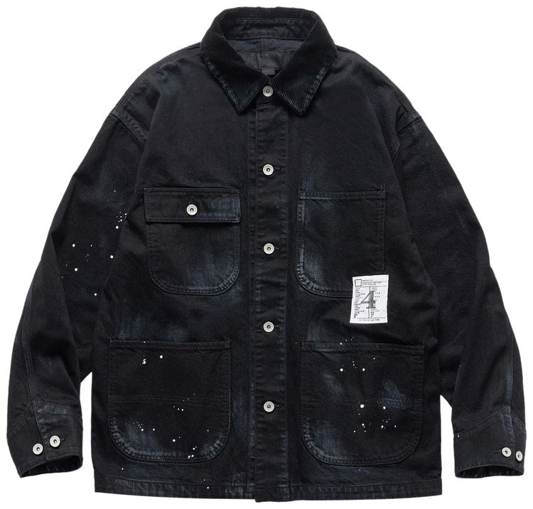 Комбинезон-куртка Neighborhood Washed Coverall Jacket, черный
Комбинезон-куртка Neighborhood Washed Coverall Jacket, черный