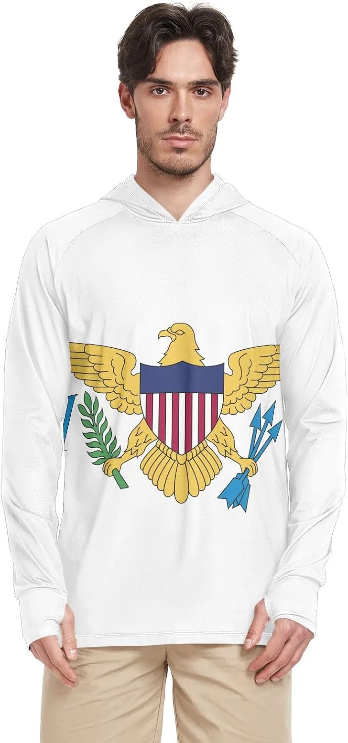 Мужская футболка с капюшоном UPF 50+ для рыбалки XUWU
Мужская футболка с капюшоном UPF 50+ для рыбалки XUWU