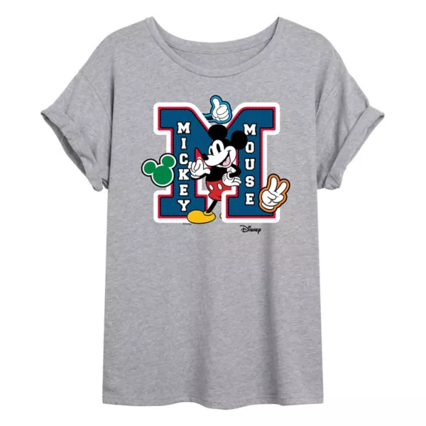 Футболка большого размера с нашивкой младшей команды университета Микки Мауса Disney, серый
Футболка большого размера с нашивкой младшей команды университета Микки Мауса Disney, серый