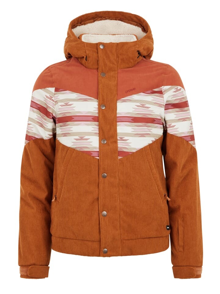 Куртка для лыж и сноуборда Protest PRTLUCHU, цвет Nutty Cognac 
Куртка для лыж и сноуборда Protest PRTLUCHU, цвет Nutty Cognac