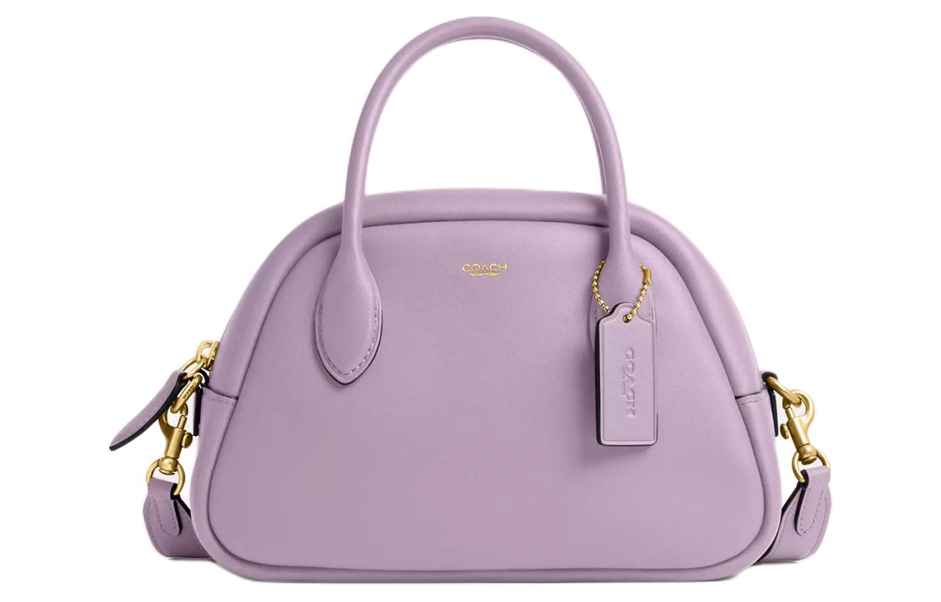 COACH Кожаная сумка Боро через плечо среднего размера женская светло-фиолетовая
COACH Кожаная сумка Боро через плечо среднего размера женская светло-фиолетовая